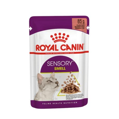 Royal Canin Feline Health Nutrition Sensory Smell Gravy (WET FOOD - POUCHES) 12x85G