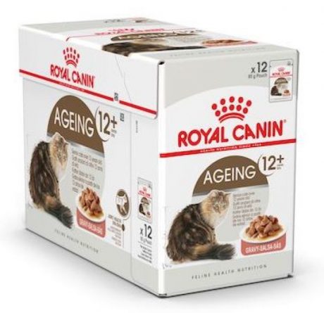 Royal Canin Feline Health Nutrition Ageing +12 Gravy (WET FOOD - Pouches)