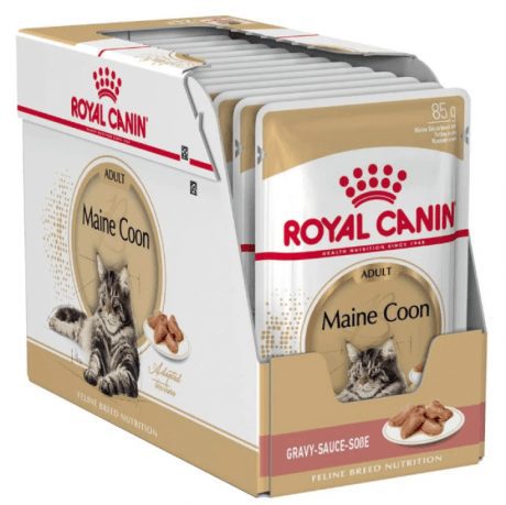 Royal Canin Feline Breed Nutrition Maine Coon (WET FOOD - Pouches)
