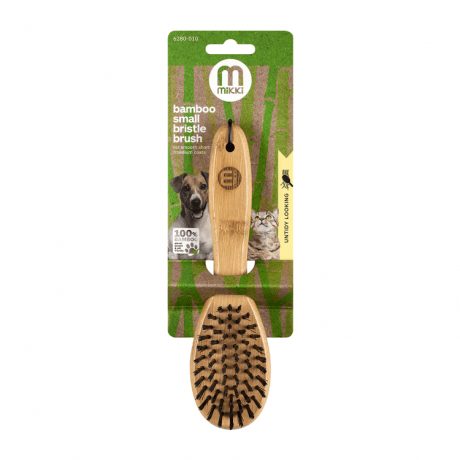 Mikki Bamboo Bristle Brush