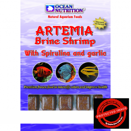 Ocean Nutrition Artemia Brine Shrimp with Spirulina and Garlic 100g
