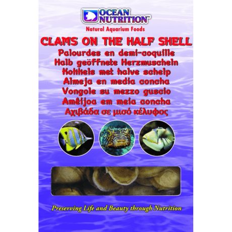 Ocean Nutrition Clams on the Half Shell 100g