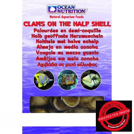 Ocean Nutrition Clams on the Half Shell 100g