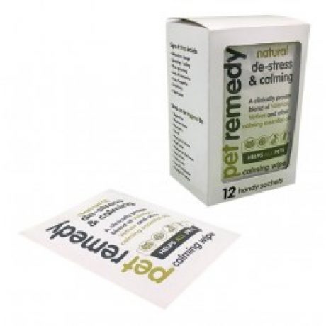 Pet Remedy Calming Wipes (12 sachets)