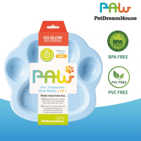 PetDreamHouse PAW 2-IN-1 Mini Slow Feeder & Lick Pad