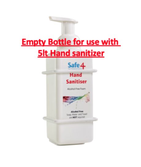 Safe 4 Empty Foam Bottle with Trigger Unit (600ml)