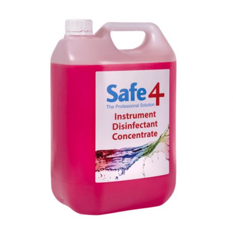 Safe 4 Instrument Disinfectant Concentrate 5Lt