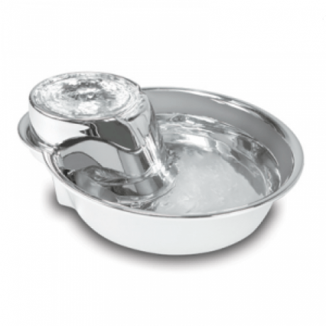 Pioneer Pet Stainless Steel Fountain - Big Max Style 128oz (3.8 L)