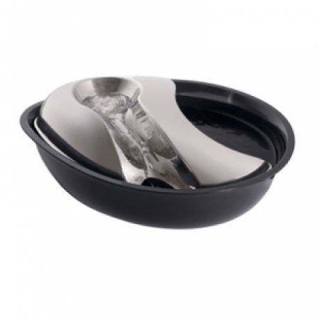 Pioneer Pet Stainless Steel/Plastic Fountain Raindrop Style - 60oz (1.8 L)