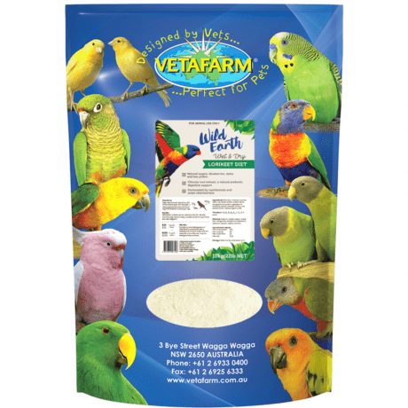 Vetafarm Wild Earth Lorikeet 10Kg