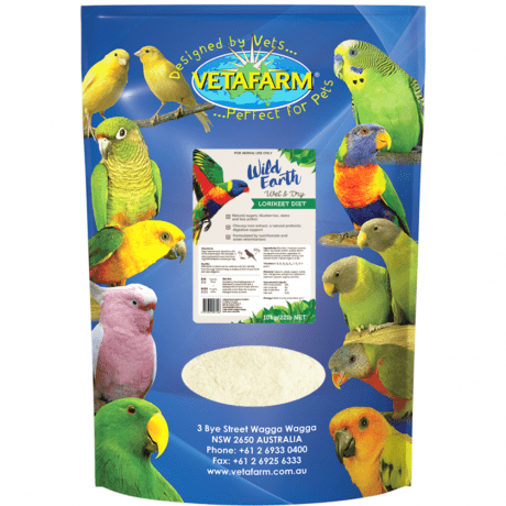 Vetafarm Wild Earth Lorikeet 10Kg