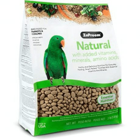 Zupreem Natural Avian Diet Parrots & Conures 3lb (1.36kg)