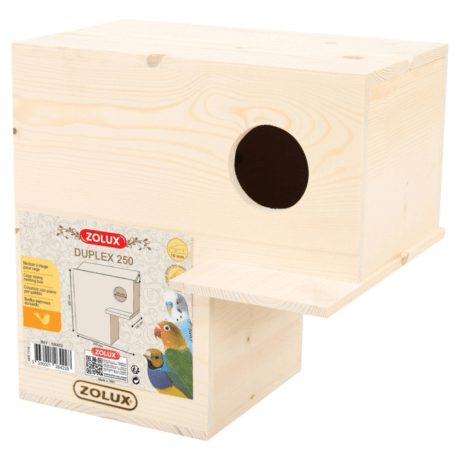 Zolux Bird Nesting Box - Duplex 250