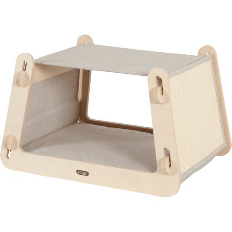 Zolux Cat Lodge 4 Hut 3-in-1 FSC