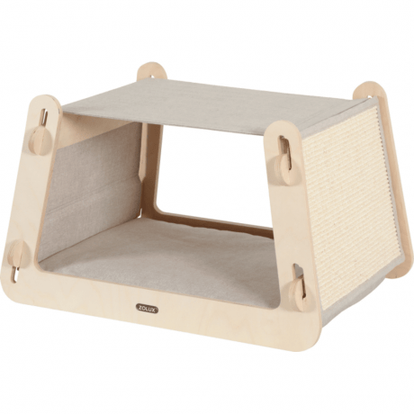 Zolux Cat Lodge 4 Hut 3-in-1 FSC