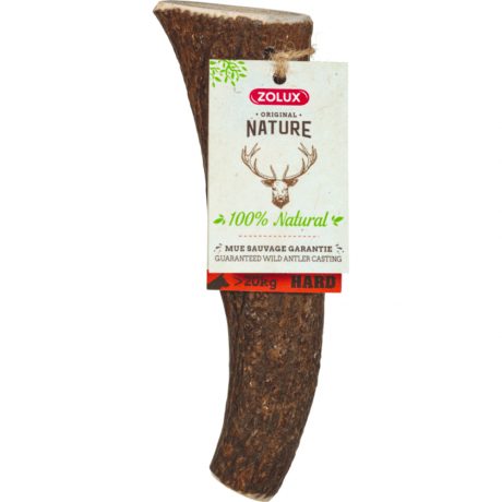 Zolux Natural Deer Antler Hard for Dogs Over 20Kg