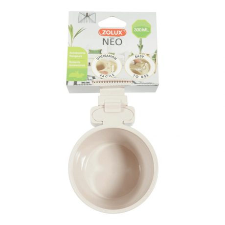 Zolux NEO Rodent Cage Plastic Feeder - 300ml