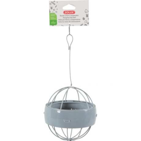 Zolux PLASTIC HANGING HAY BALL 14cm dia.