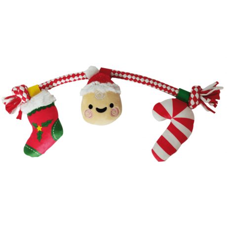 Bobby CHRISTMAS DOG TOY CHAIN 40cm