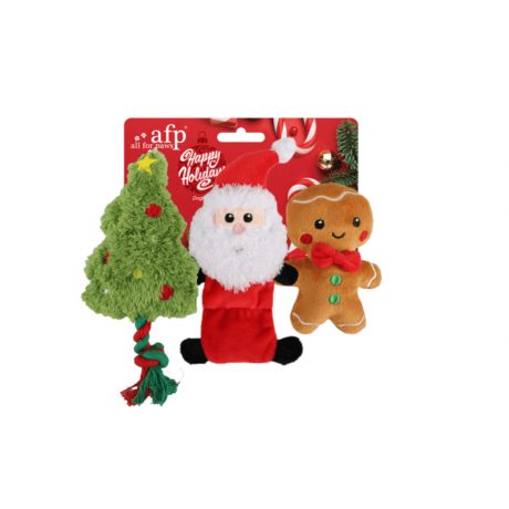 All For Paws HOHOHO - 3 pack Holiday Toys