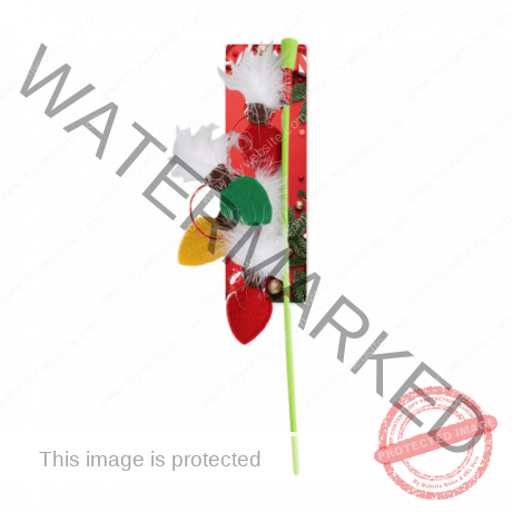 All For Paws Holiday Light Cat Wand