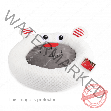 All For Paws Merry Comfortable Bed - Polar Bear