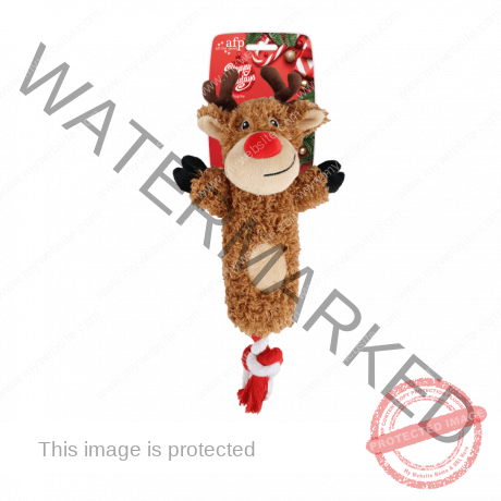 All For Paws Merry Tug & Fetch - Reindeer