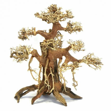 SV Aquarium Deco Banyan Bonsai Wood - Small / 20x20x12cm / BOX