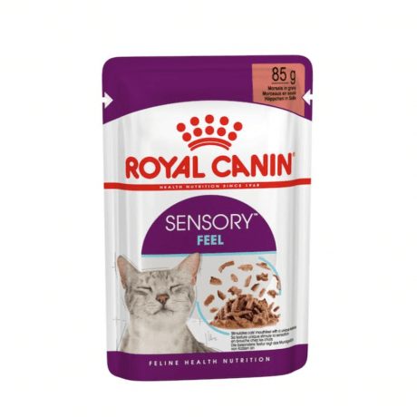 Royal Canin Feline Health Nutrition Sensory Feel Gravy (WET FOOD - POUCHES) 12x85G