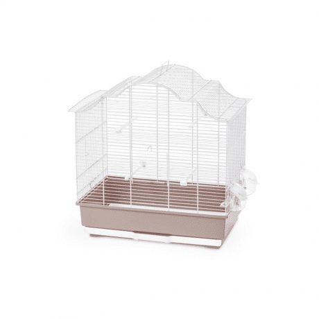 MPS2 SOPHIA Bird Cage PINK & WHITE L62xW40xH67 - Each
