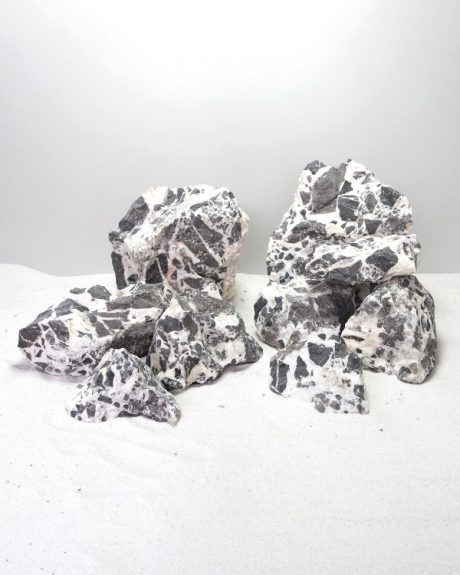SV Aquarium Deco Snow Flake Rock - Small / 12-18CM / box