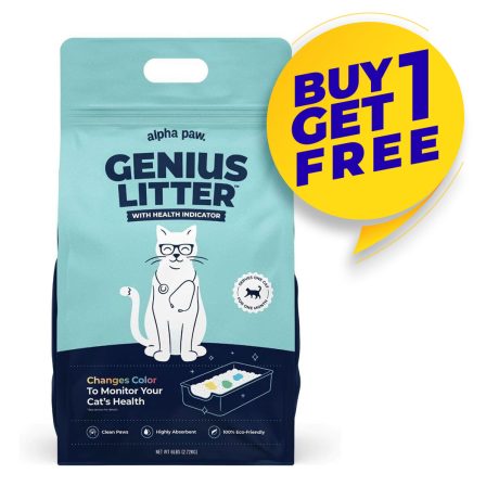 Alpha Paw Genius Litter with Health Indicator 2.7KG/4L