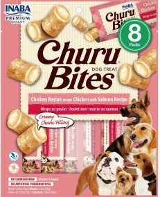 Inaba Churu Chicken Recipe Wraps Chicken With Salmon Recipe 96g 8 Stick Per Pack