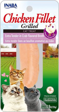 INABA CHICKEN EXTRA TENDER IN CRAB BROTH 25 g - per Pc