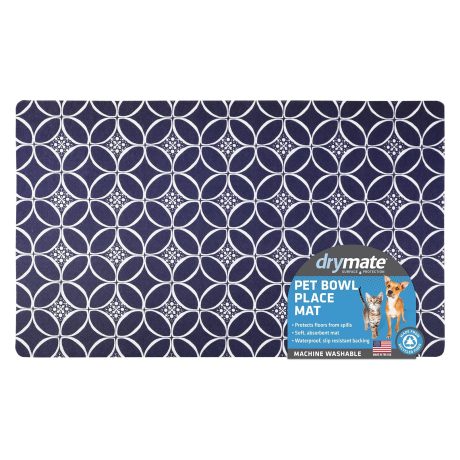 Drymate Mats For Dog & Cat Indigo 12 X 20 Inch / 30 X 50 Cm