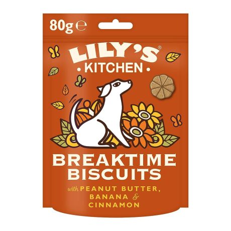 Lily Kitchen Breaktime Biscuits Dog Treats (80g)