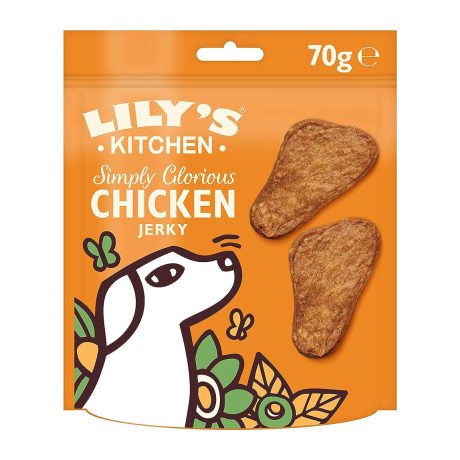 Lily's Kitchen Simply Glorious Chicken Jerky Dog Treats (70g)