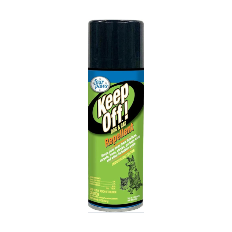 Four Paws Keep Off! I/o Dog and Cat Repellent, Aerosol 10 Oz.