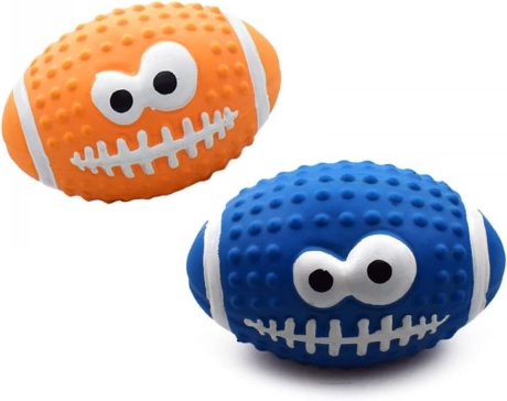 Crinkle Doodle Futball Dog Toy-1Pc