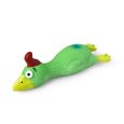Crinkle Flying Hen Dog Toy - 1Pc1