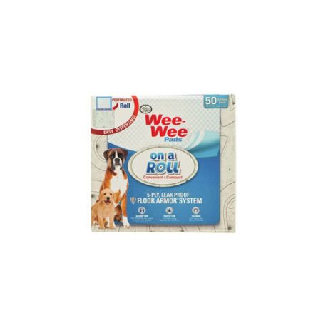 Four Paws Wee-wee Pad Roll Paisley 50 Count - Pop Up Dispenser 22 And X 23 And