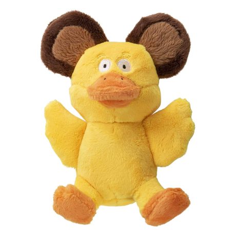 Godog® Silent Squeak™ Flips Duck Bear With Chew Guard Technology™ Durable Plush Dog Toy, Large
