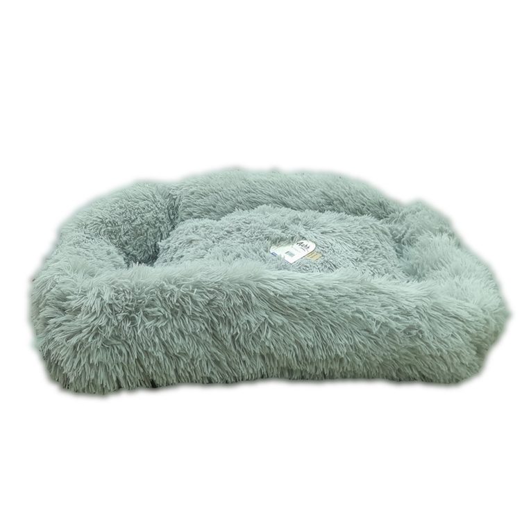 Grizzly Square Bed Gray - 55 X 45 X 20cm - Small