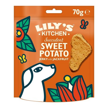 Lily's Kitchen Succulent Sweet Potato & Jackfruit Jerky Dog Treats 70g