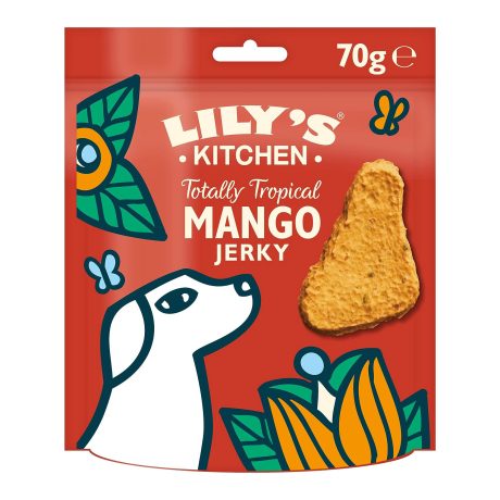 Lily's Kitchen Totally Tropical Mango Jerky Dog Treats 70G