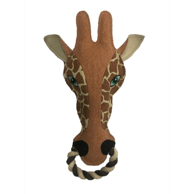 Nutrapet Giraffe Dog Toy
