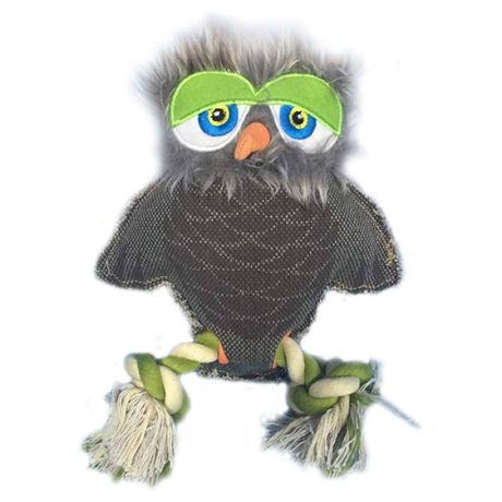 Nutrapet Owl Dog Toy