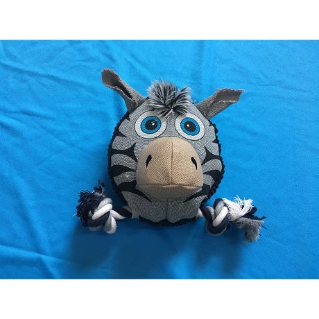 Nutrapet Zebra Dog Toy