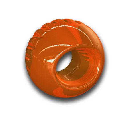 Outward Hound Bionic Opaque Ball Orange Medium