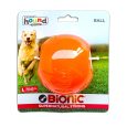 Outward Hound Bionic Opaque Ball Orange Large3